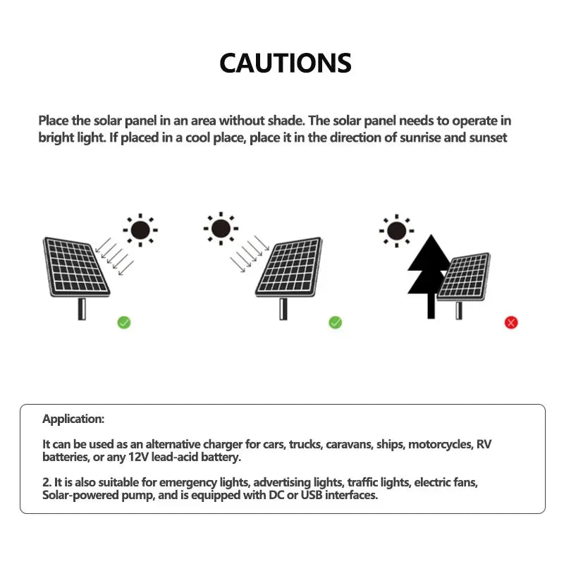 1000W Solar Panel Portable Folding Bag USB+DC Output Solar Charger Outdoor Power Supply for Home Mobile Phone Power Generator